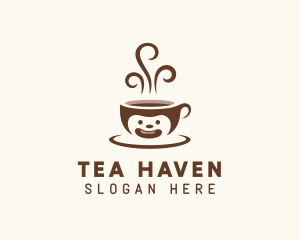 Hot Brewed Coffee Cup logo design