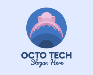 Deep Sea Octopus  logo design