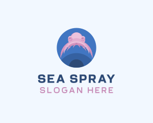 Deep Sea Octopus  logo design