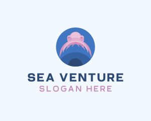 Deep Sea Octopus  logo design