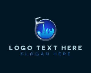 Plumber - Clean Water Faucet logo design