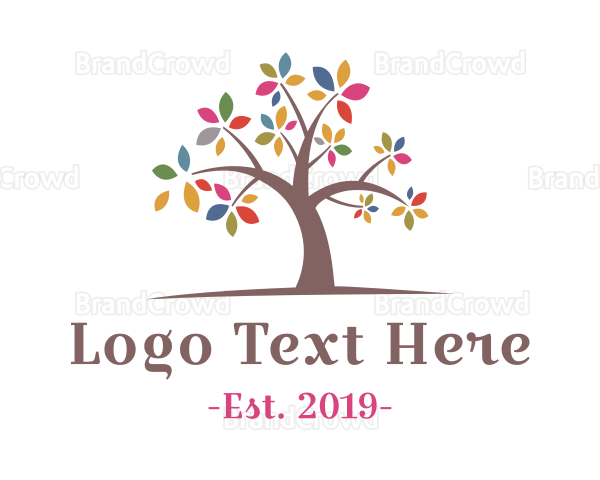 Farm Tree Gardening Logo