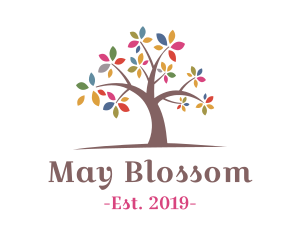 May - Farm Tree Gardening logo design