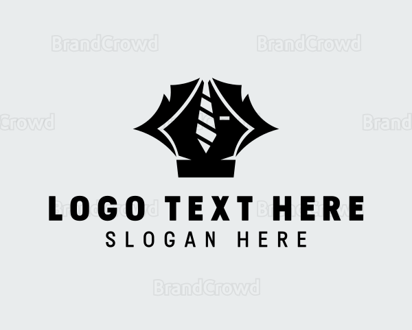 Fashion Suit Tailor Logo