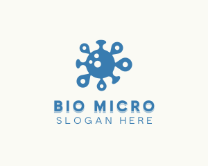Microbiology - Microbiology Bacteria Virus logo design