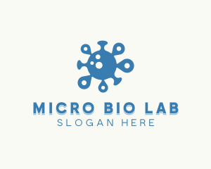 Microbiologist - Microbiology Bacteria Virus logo design