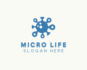 Bacteria - Microbiology Bacteria Virus logo design