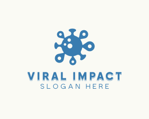 Microbiology Bacteria Virus logo design