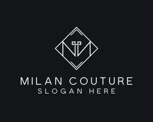 Professional Suit Tailoring logo design