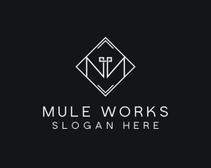 Professional Suit Tailoring logo design