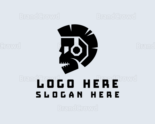 Punk Skull Headphones Logo