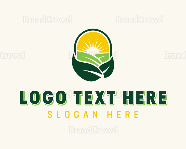 Gardener Agriculture Landscaping Logo