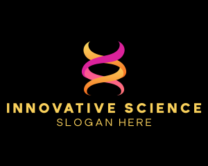 Science Biology Laboratory logo design