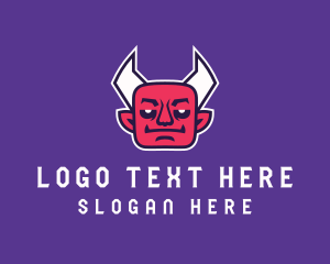 Tough - Evil Demon Gaming logo design