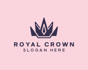 Princess Beauty Tiara logo design