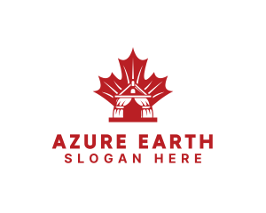 Red Canadian Gazeebo logo design