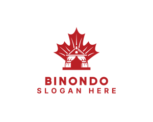Canada - Red Canadian Gazeebo logo design