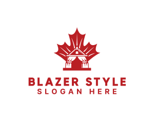 Red Canadian Gazeebo logo design