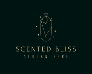 Fragrant - Crystal Perfume Bottle logo design