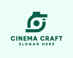 Filmmaking - Abstract Camera Photography logo design