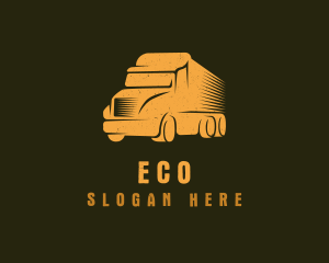 Commercial Truck Business Logo