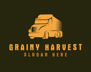 Grainy - Commercial Truck Business logo design