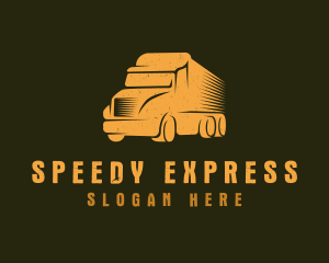 Commercial Truck Business logo design