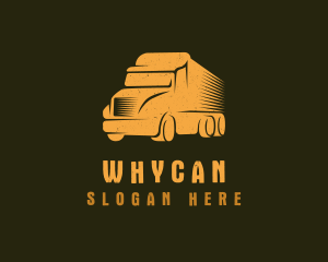 Delivery - Commercial Truck Business logo design