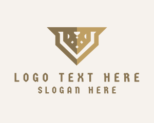 Accounting - Luxury Shield Badge logo design