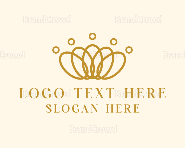 Elegant Ring Crown Logo