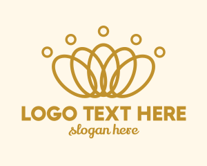 Elegant - Elegant Ring Crown logo design