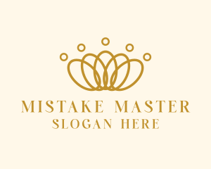 Elegant Ring Crown logo design