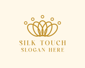 Elegant Ring Crown logo design