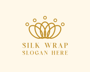 Elegant Ring Crown logo design