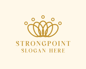 Jewel - Elegant Ring Crown logo design