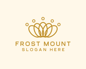 Elegant Ring Crown logo design