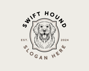 Dog Hound Puppy logo design