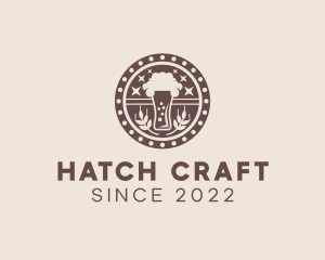 Craft Beer Pub logo design