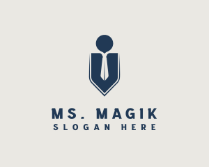 Leadership - Business Professional Necktie logo design