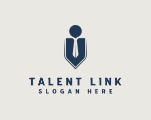 Staffing - Business Professional Necktie logo design