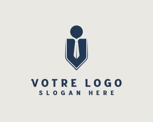 Accountant - Business Professional Necktie logo design
