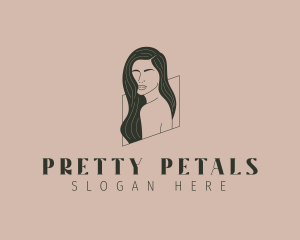 Beauty Woman Model logo design