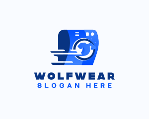 Laundromat - Laundromat Wash Clean logo design