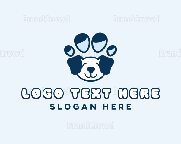 Paw Dog Puppy Logo