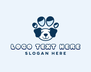 Paw Dog Puppy logo design