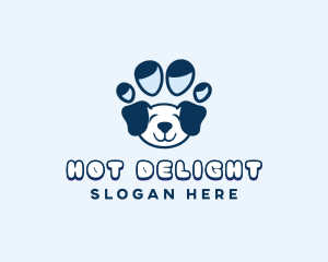 Paw Dog Puppy logo design