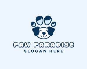 Paw Dog Puppy logo design