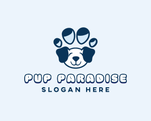 Paw Dog Puppy logo design