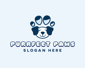 Paw Dog Puppy logo design