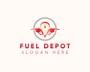 Gas Fuel Pump logo design